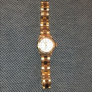 Dainty Invicta Stainless Steel Watch - Gold Tone